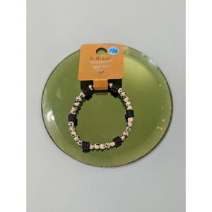 Dalmatian & Lava Stone Diffuser Bracelet